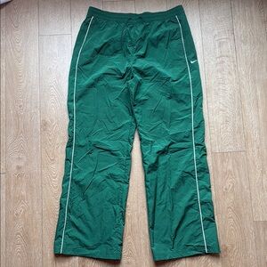 Nike womens Green Track Pants